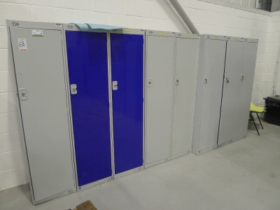 14 Assorted personal locker units - 5