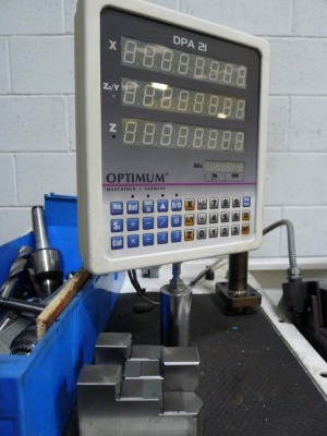 Optimum TH4210D centre lathe with DPA21 digital readout Serial number: 201417100500 (2017) - 5