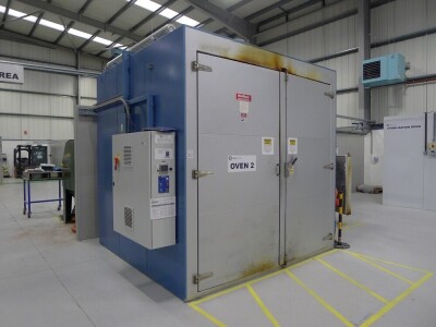 Hedinair 100kw electric oven Serial number: 19413 (A Method Statement and Risk Assessment must be provided, reviewed and approved by the Auctioneer prior to any removal work commencing on this lot)