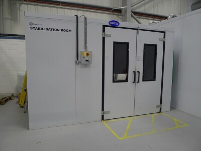 Haltec Stabilisation booth 400cm x 300cm x 260cm (A Method Statement and Risk Assessment must be provided, reviewed and approved by the Auctioneer prior to any removal work commencing on this lot)