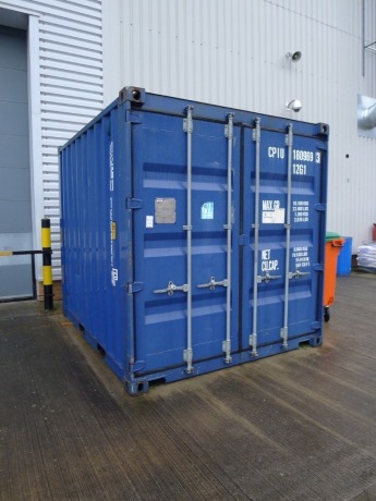 10ft steel container type MS-101 S/N 05100303