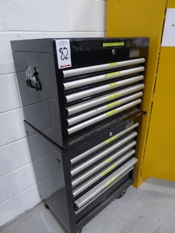 Halfords Industrial 12 drawer roller tool cabinet
