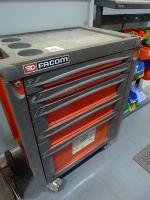 Facom Jet XL 5 drawer roller tool cabinet including contents
