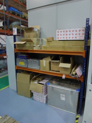 8 bays of light duty racking 190cm x 190cm (contents not included), (Dismantled) - 2