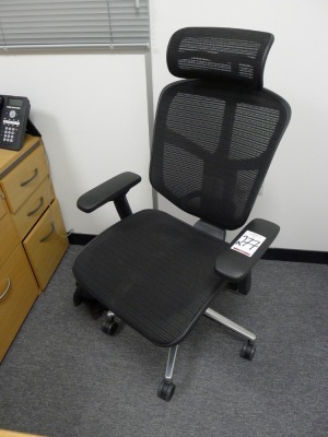 Enjoy ergonomic mesh back office swivel chair