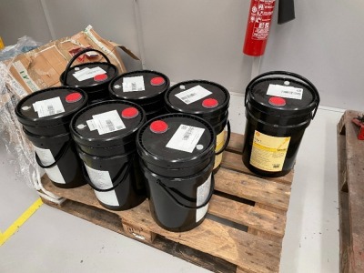 7 tubs of Shell Turbo T 46 industrial steam and light duty gas turbine oil - 2