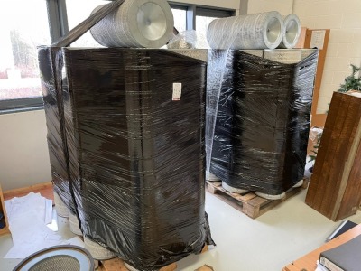 2 pallets of cylindrical air filters - 2