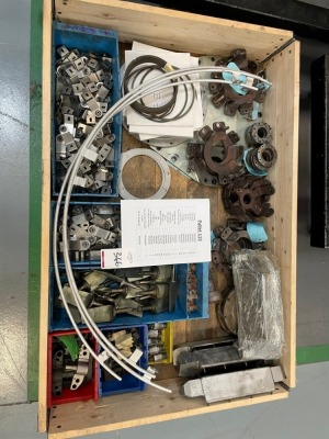 7 Seal rings OEM Part No. RM330093A, 34 various Cowhorns OEM Part No. RM21018 & RT21013/1, 14 Swirlers, 12 T-Clamps, 11 Clamp plates, 10 Thermo-couple bossers, 1 support bracket, 1 bearing, 7 CT1 Trackseals, 18 CT2 Trackseals, 51 Spacers, 97 VGV levers, 1 - 2