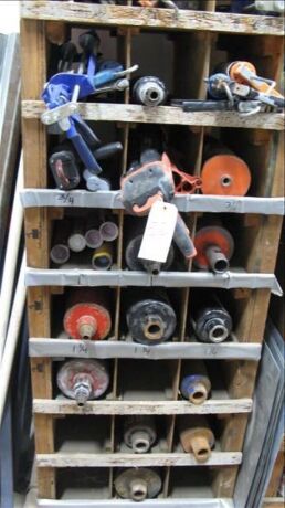 Hilti Core Drill with Hilti small tank and core drill bits *** PLEASE NOTE: This lot is offered subject to bulk bid offer on lot 118