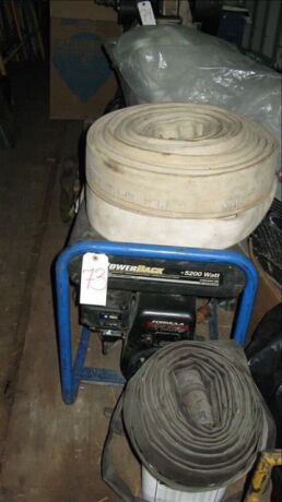 Power Rack 5200 watt portable generator (in trailer) *** PLEASE NOTE: This lot is offered subject to bulk bid offer on lot 118